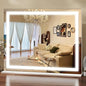 ROLOVE 23x18 Inch Lighted Vanity Mirror, 3-Color Dimmable LED & Touch Control by ROLOVE