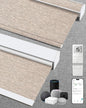 Kincmo Motorized Blinds with Remote, 100% Blackout Motorized Roller Shades Work by KincmoBlinds