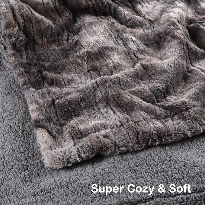 Electric Heated Blanket Throw Size 50"×60" - Image 2