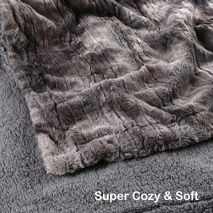 Electric Heated Blanket Throw Size 50"×60" - Image 2