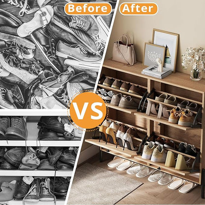 IRONCK Rattan Shoe Cabinet Storage - Image 7