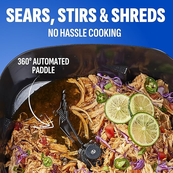 STIRMAX™ Midnight Blue 7.5 Quart Digital Multi-Cooker - Image 4