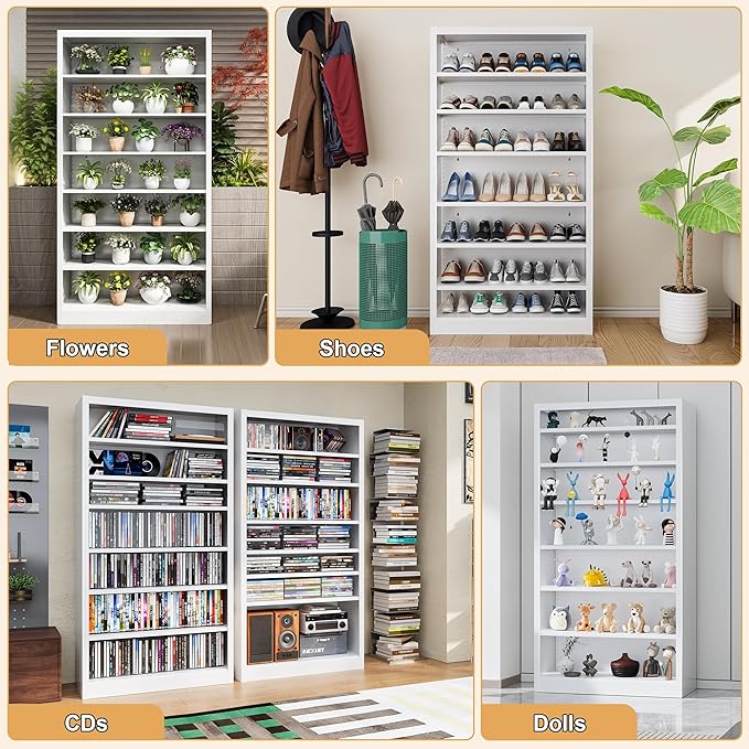 6-Tier Adjustable Steel Garage Storage Shelf - Image 6