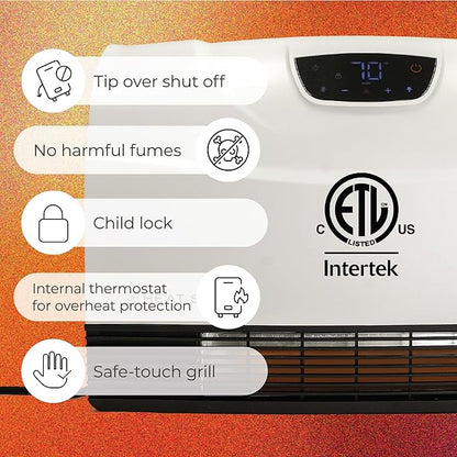 Heat Storm HS-1500-PHX-WIFI Infrared Heater, Wifi Wall Mounted - Image 4