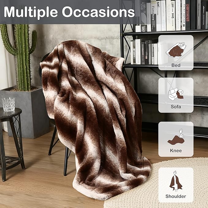 Electric Heated Blanket Throw Size 50"×60" - Image 5