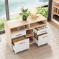 4 Drawer File Cabinet, Wood Filing Cabinet by ModernMate
