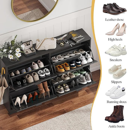 Shoe Cabinet Storage for Entryway - Image 4