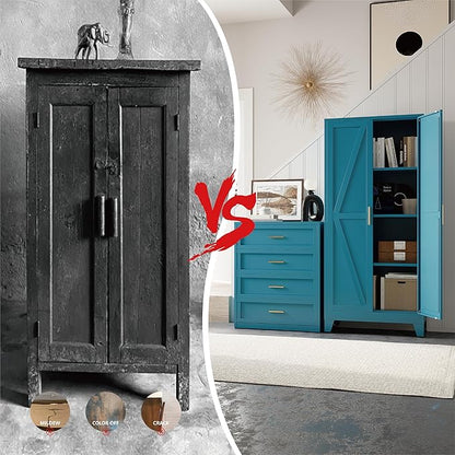 61" Tall Pantry Cabinet, Kitchen Pantry Storage Cabinets - Image 7