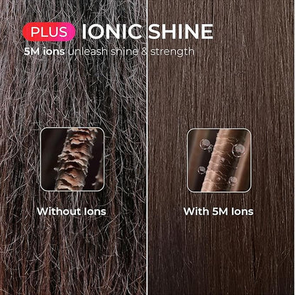 TYMO Ring Plus Ionic Hair Straightener Brush - Image 5