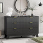 Xixini Fluted Dresser for Bedroom by Xixini