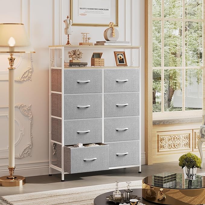 WLIVE Fabric Dresser for Bedroom - Image 4