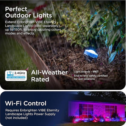 Enbrighten Vibe Eternity Garden Lights, Extension Only, Not - Image 4
