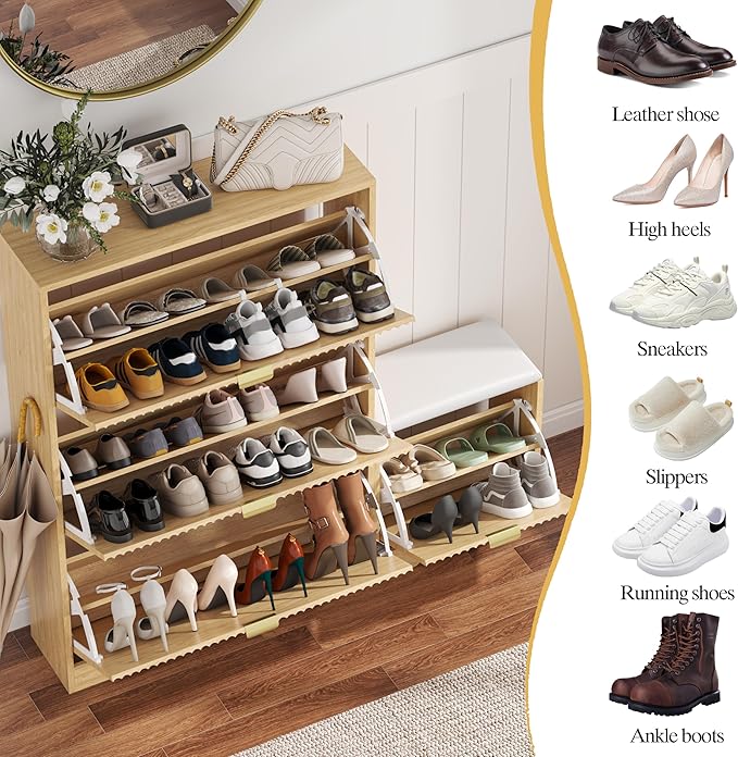 Shoe Cabinet Storage for Entryway - Image 4