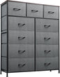 WLIVE Tall Dresser for Bedroom, Fabric Dressers Storage Tower, Dresser & Chest by WLIVE
