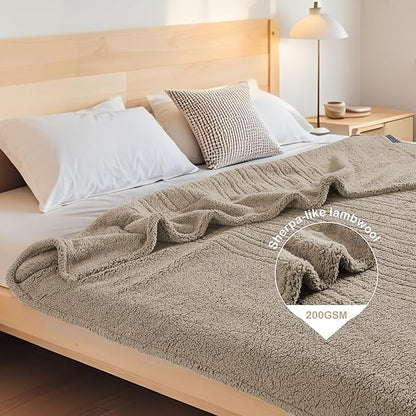 Electric Heated Blanket Twin Size 62"×84" - Image 3
