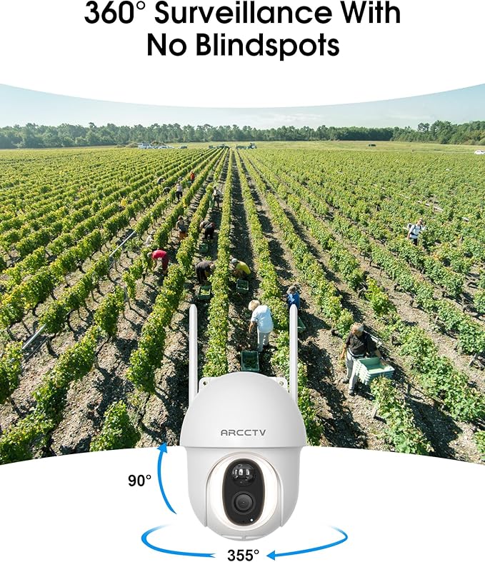 4G LTE Cellular Security Camera Outdoor, Wireless Solar Powered, no WiFi - Image 5