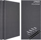 BUBOS 2 PCS Fabric Acoustic Panels, 47.2''x23.6'' Decorative Sound Dampening by BUBOS