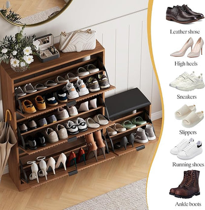 Shoe Cabinet Storage for Entryway - Image 4