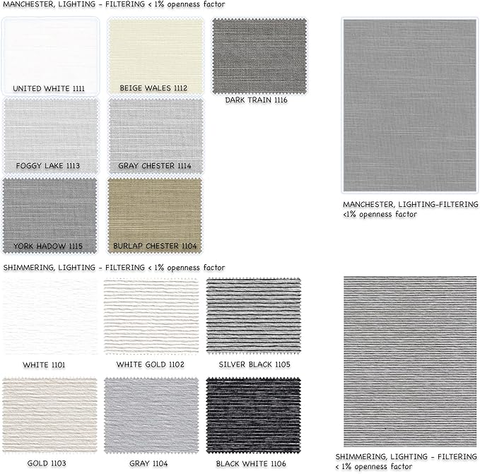 HILADUO Custom Motorized Light Filtering Roller Shades – Smart Electric Blinds - Image 5
