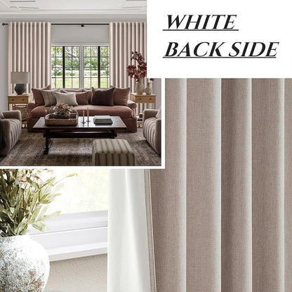 Blackout Curtains 60 Inches Extra Wide Curtains 84 Inch Length - Image 5
