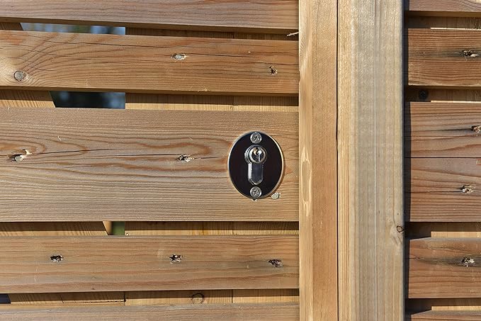 GateMate Long Throw Gate Lock 1490096, Euro Profile Keyed Both Sides Gate Lock - Image 4