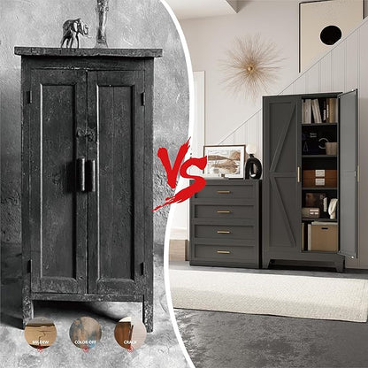 71" Tall Pantry Cabinet, Kitchen Pantry Storage Cabinets - Image 7