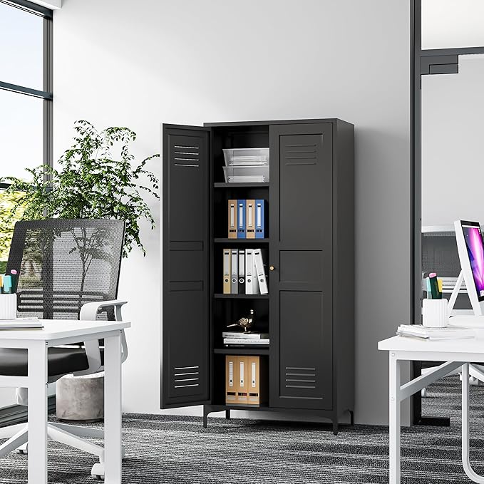 Metal Storage Cabinet-61” Tall Steel File Cabinets - Image 8
