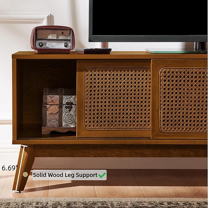 LKTART Mid Century Modern TV Stand - Image 4