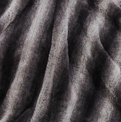Electric Heated Blanket Throw Size 50"x60", Fast Heating Throw, Plush Faux Fur - Image 5