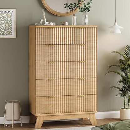 Fluted Dresser for Bedroom - Image 7