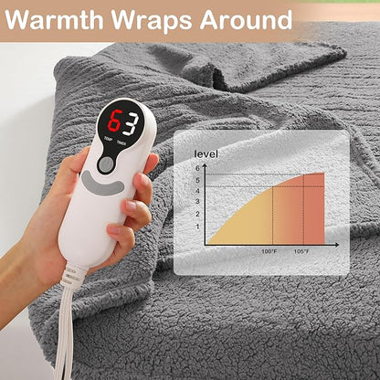 Electric Heated Blanket Throw Size 50"×60" - Image 7