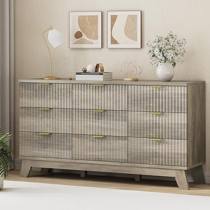 Xixini Fluted Dresser for Bedroom - Image 4