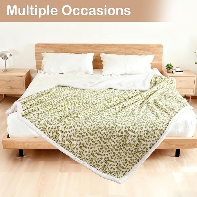 Electric Heated Blanket Throw Size 50"×60" - Image 2