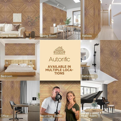 Autorific Acoustic Wall Panels, 6 Pack Total Size 72 x 48 Inches, Self-Adhesive - Image 8