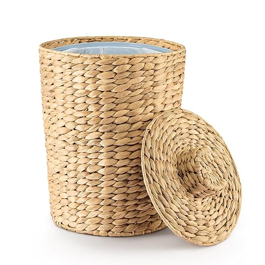 2 Gallons Wicker Waste Basket by TIDITA