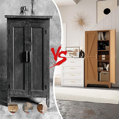 71" Tall Pantry Cabinet, Kitchen Pantry Storage Cabinets - Image 7