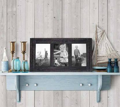 Americanflat Hinged 4x6 Triple Picture Frame - Image 5