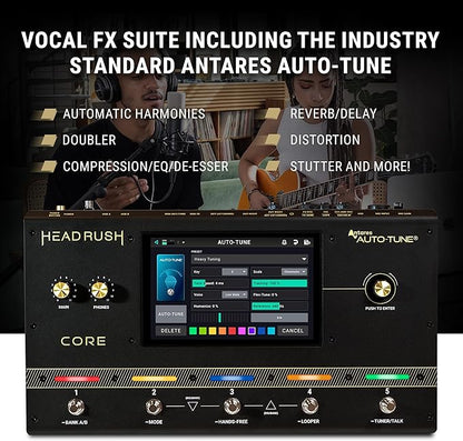 HeadRush Core - Guitar and Vocal Multi Core Effects Amp Modeling Processor - Image 4