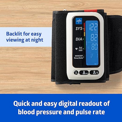 Medline Bluetooth Blood Pressure Monitor, Attached Universal Upper Arm Cuff - Image 2