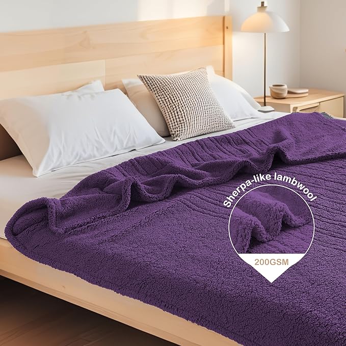 Electric Heated Blanket Full Size 72"×84" - Image 7