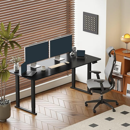 SANODESK 4-Leg Standing Desk, Electric Height Adjustable Desk - Image 2