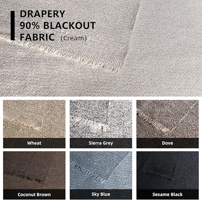 SmartWings Drapery Fabric Samples, - Image 5