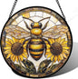 DASTOLL Stained Glass Window Hanging by DASTOLL