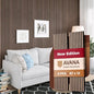 Avana Acoustic Wood Wall Panels – 47.2 X 12.6 Inch Walnut Acoustic Panels 2 PCs by AvanaHome