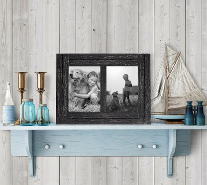 Americanflat Hinged 5x7 Double Picture Frame - Image 4