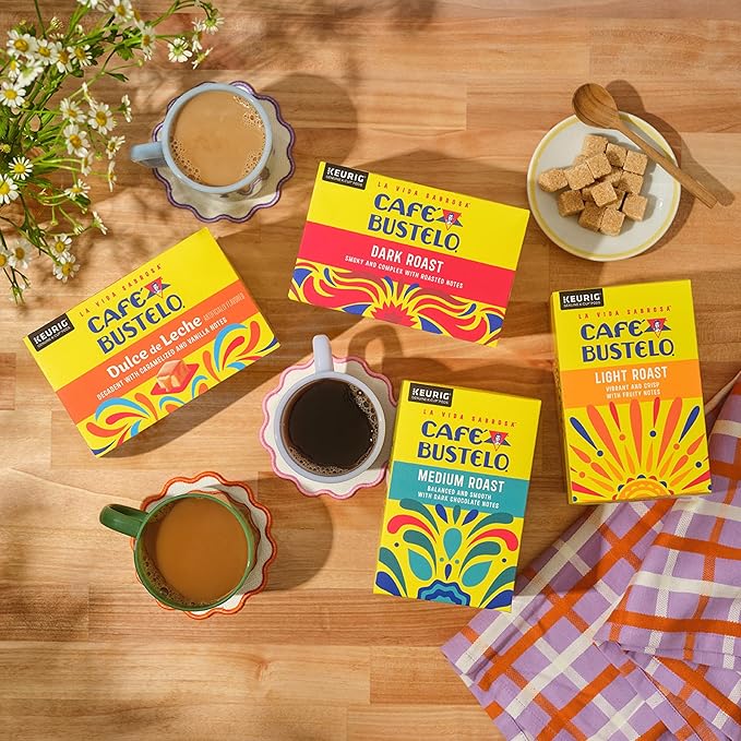 Café Bustelo Dulce de Leche Artificially Flavored Coffee, 10 Ct. K-Cup pods - Image 6
