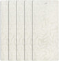 DALIX Rainforest Off White Vertical Blind Texture Sliding Door 82.5 Qty 5 Pack
