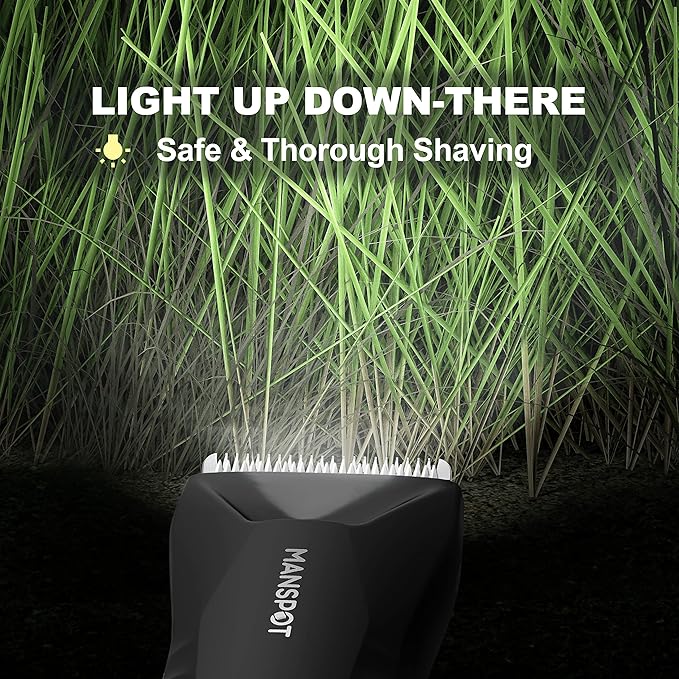 MANSPOT Manscape Body & Pubic Hair Trimmer - Image 3