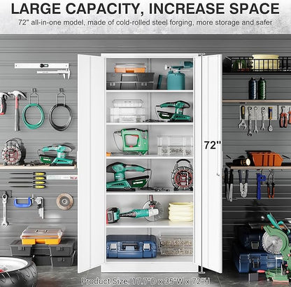 Wide & Deep Metal Storage Cabinet - Image 6