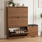 Shoe Cabinet Storage for Entryway by HUANLEGO